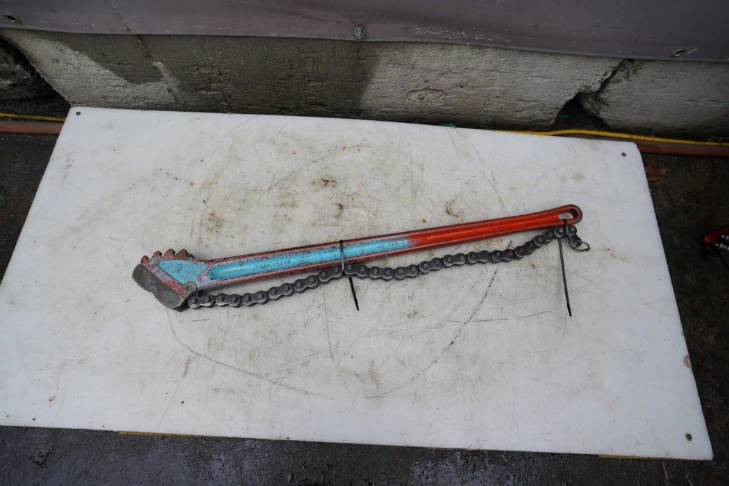 Ridgid C-36 36 inch  Chain Pipe Wrench  Good Condition. #2