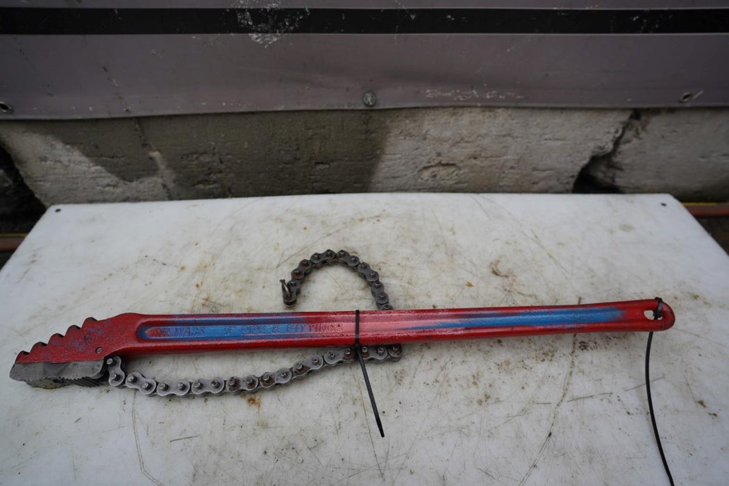 Reed WA36 36 inch  Chain Pipe Wrench  Good Condition. #8