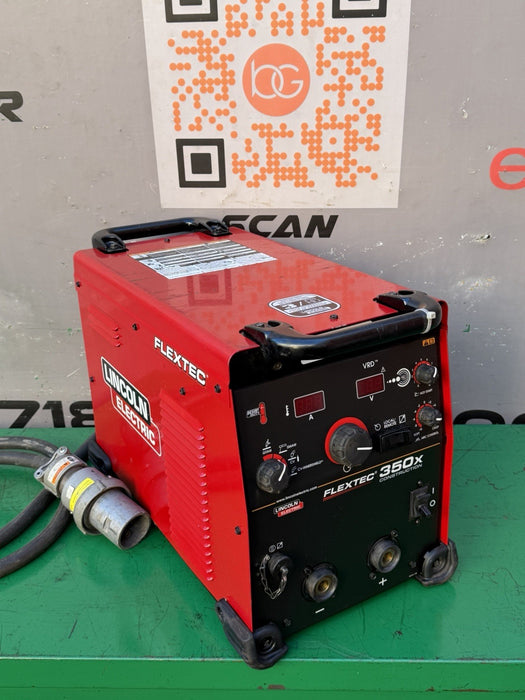 Lincoln Flextec 350X Construction Power Connect Welder K4271-1 Crosslink