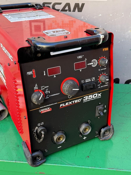 Lincoln Flextec 350X Construction Power Connect Welder K4271-1 Crosslink