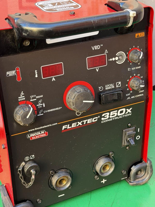 Lincoln Flextec 350X Construction Power Connect Welder K4271-1 Crosslink
