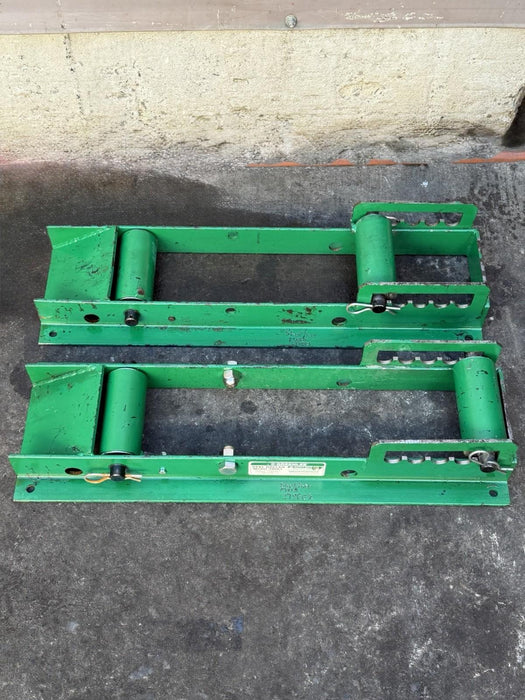 2 Greenlee 39661 Roller Assembly Reel 6in 2000lb Capacity 48in Length Pair