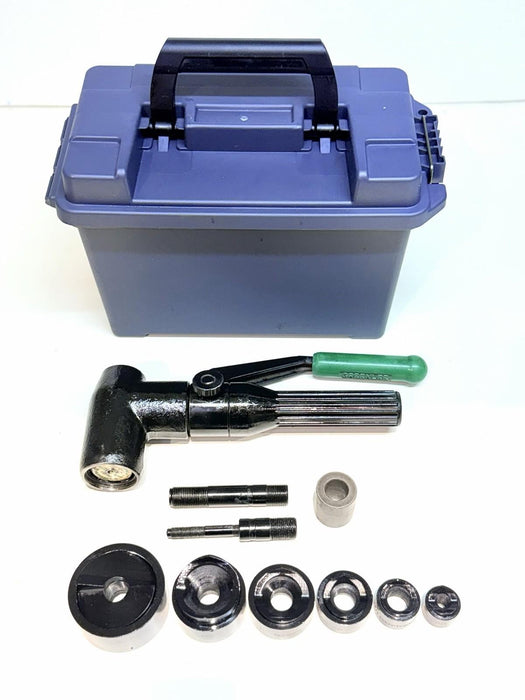 GREENLEE 7804SB / 7806SB Quick draw Hydraulic Punch driver KIT 1/2 - 2” + Case 2