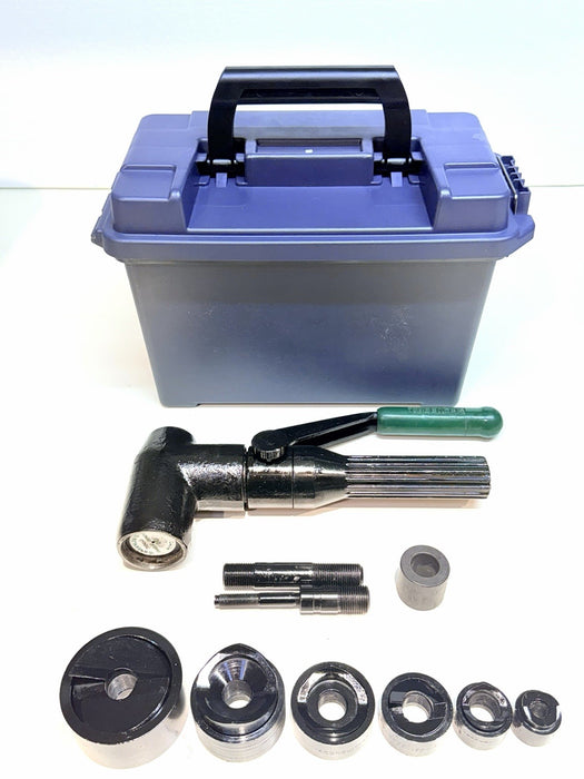 GREENLEE 7804SB / 7806SB Quick draw Hydraulic Punch driver KIT 1/2 - 2” + Case 3