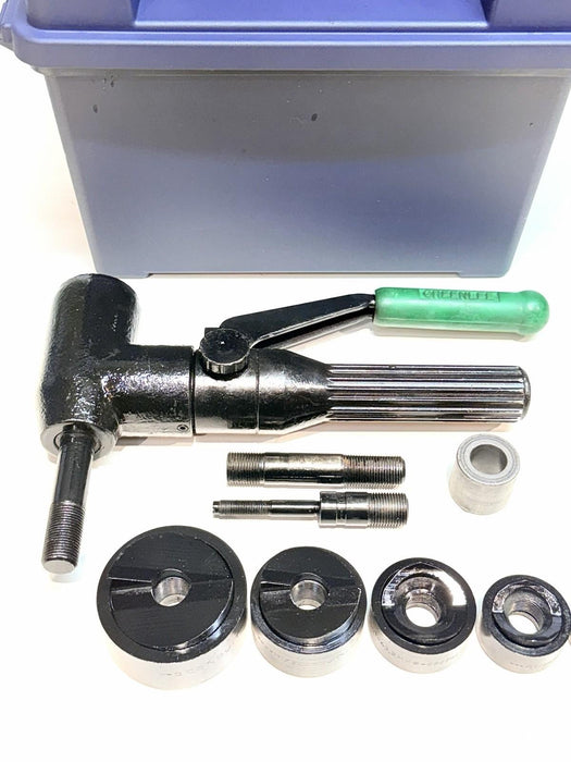 GREENLEE 7804SB / 7806SB Quick draw Hydraulic Punch driver KIT 1/2 - 2” + Case 4