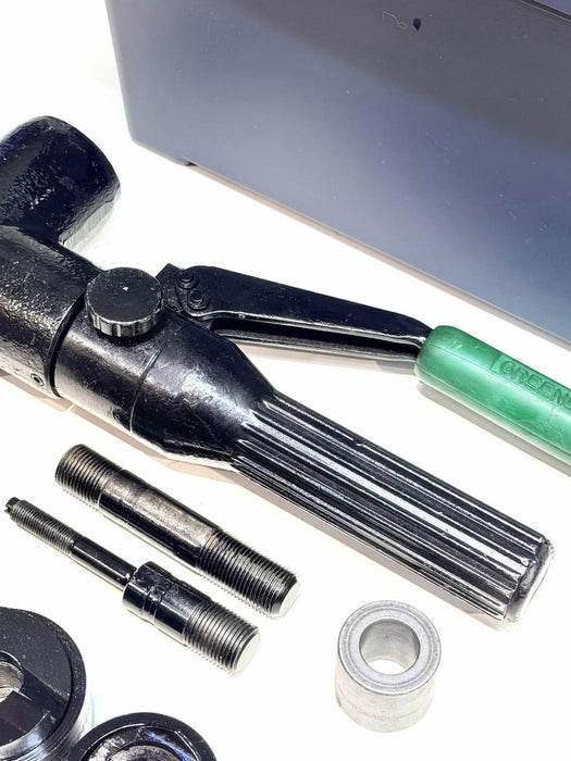 GREENLEE 7804SB / 7806SB Quick draw Hydraulic Punch driver KIT 1/2 - 2” + Case 4