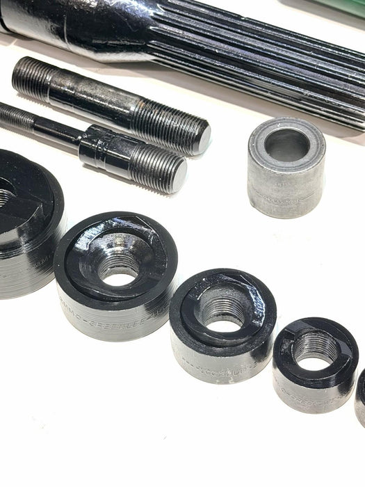 GREENLEE 7804SB / 7806SB Quick draw Hydraulic Punch driver KIT 1/2 - 2” + Case 4