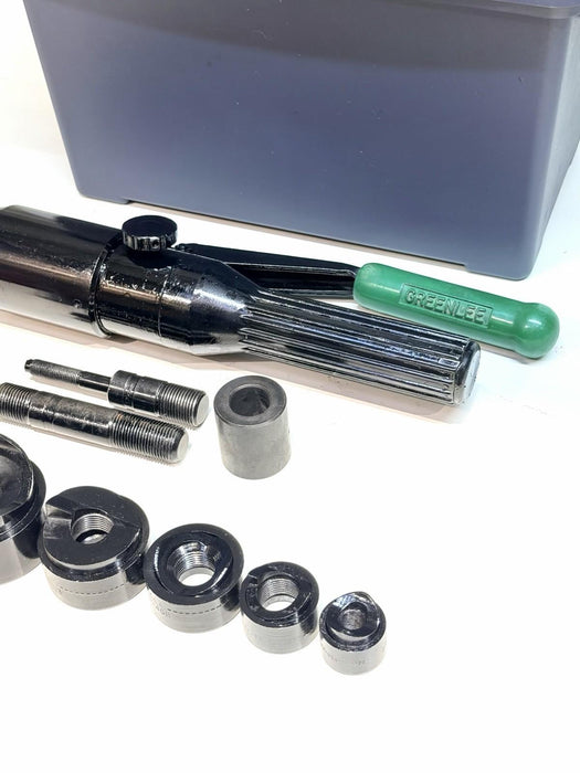GREENLEE 7804SB / 7806SB Quick draw Hydraulic Punch driver KIT 1/2 - 2” + Case 5