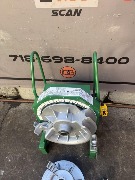 Greenlee 555 Conduit Pipe Bender 1/2"-2" RIGID & IMC 555 Works Great NEW BOARD!!