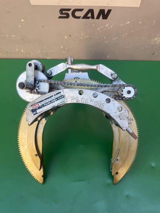 H&M Pipe Beveler Beveling Machine H-8 4-8” Welder Cutter Tool + Bridge