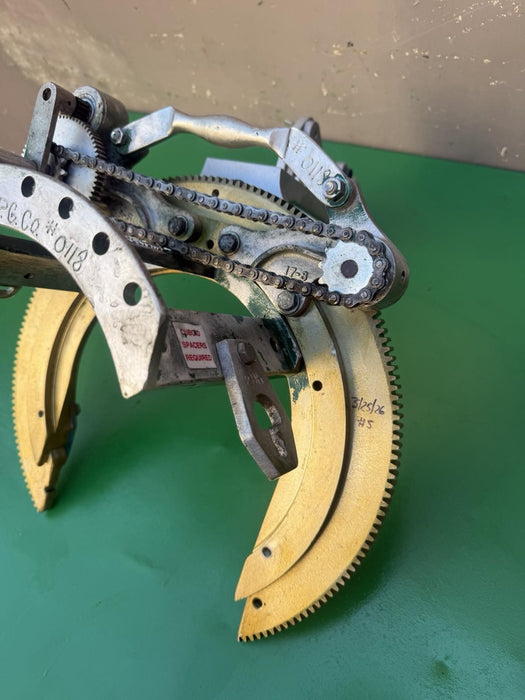 H&M Pipe Beveler Beveling Machine H-8 4-8” Welder Cutter Tool + Bridge