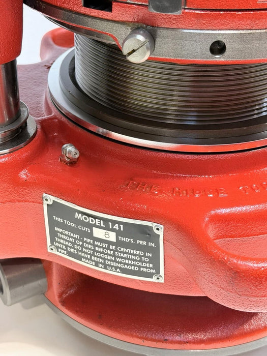 Ridgid 36620 141 Series 2-1/2" to 4" Diameter Pipe Receding Geared Threader NEW