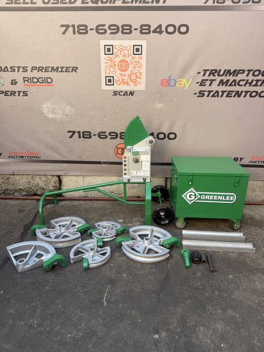 Greenlee 1818 Conduit Pipe Bender EMT Rigid 1/2 to 2 inches Great Shape 3/27