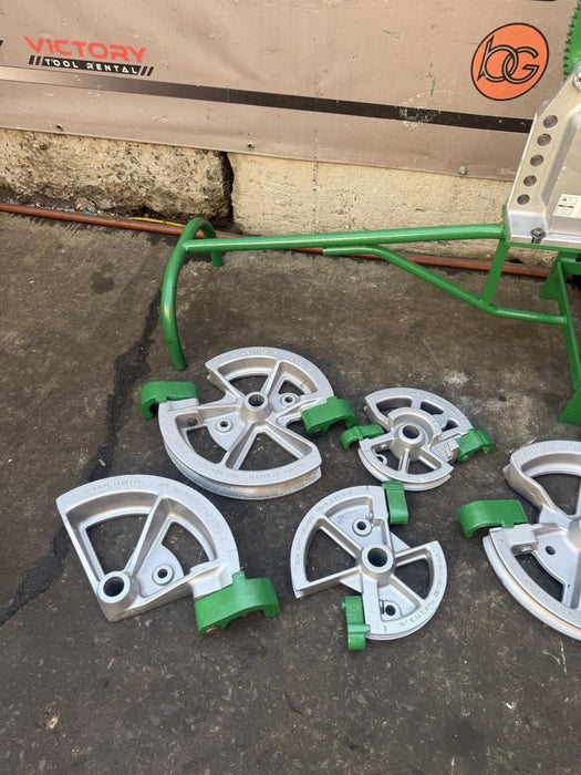 Greenlee 1818 Conduit Pipe Bender EMT Rigid 1/2 to 2 inches Great Shape 3/27