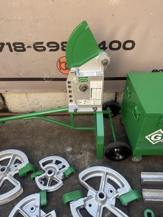 Greenlee 1818 Conduit Pipe Bender EMT Rigid 1/2 to 2 inches Great Shape 3/27