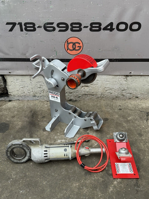 Ridgid 258-XL Power Pipe Cutter 8-12” w/ Hyd Pump + Rigid 700 Threader  3/27 #2