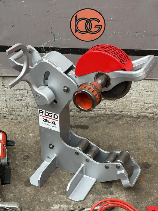 Ridgid 258-XL Power Pipe Cutter 8-12” w/ Hyd Pump + Rigid 700 Threader  3/27 #2
