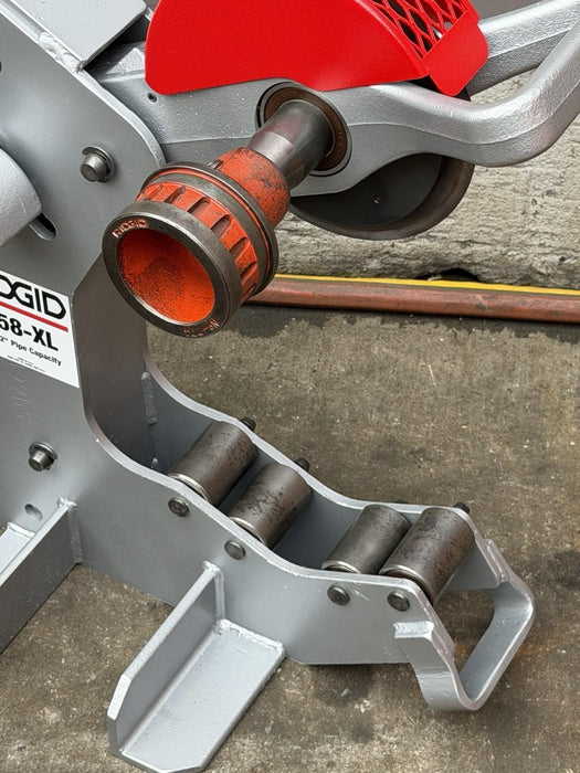Ridgid 258-XL Power Pipe Cutter 8-12” w/ Hyd Pump + Rigid 700 Threader  3/27 #2