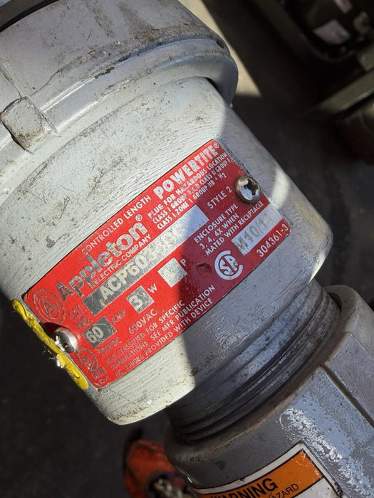 CM LODESTAR 2 TON ELECTRIC CHAIN HOIST 240v / 480v 3 Phase, 25’ Chain Length