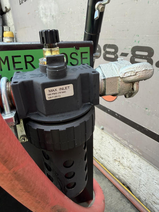 Rhino PD-55 Air Pneumatic Post Driver Pounder Hammer Great Working Condition