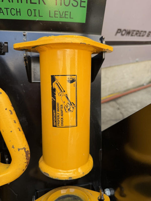 Rhino PD-55 Air Pneumatic Post Driver Pounder Hammer Great Working Condition
