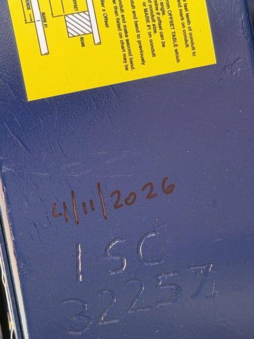 Current Tools 77 Pipe Bender & Shoes for 1/2 in. to 2” Rigid & iMC Conduit  #1