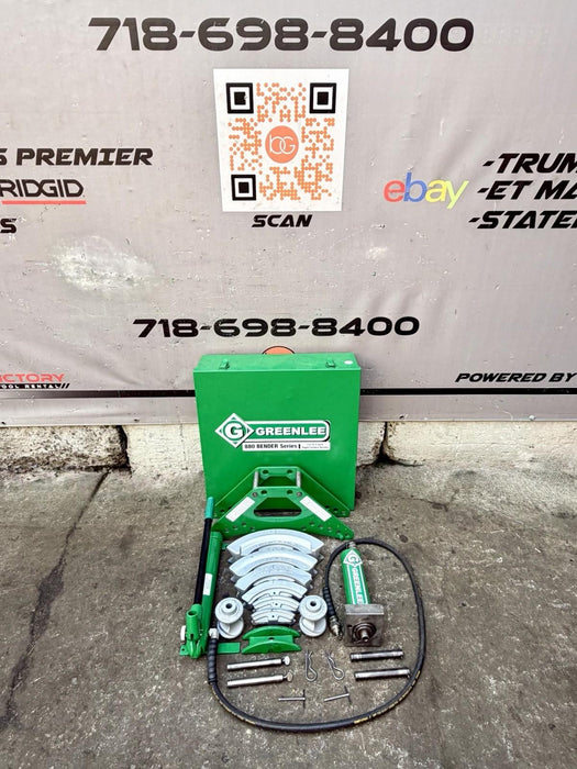 Greenlee 880 1/2" - 2" Rigid Hydraulic Conduit Pipe Bender & Pump Refurb. BG5