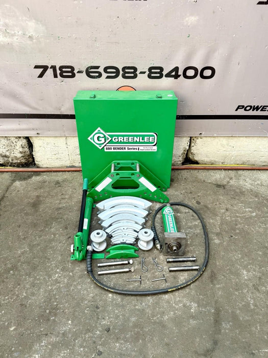 Greenlee 880 1/2" - 2" Rigid Hydraulic Conduit Pipe Bender & Pump Refurb. BG5