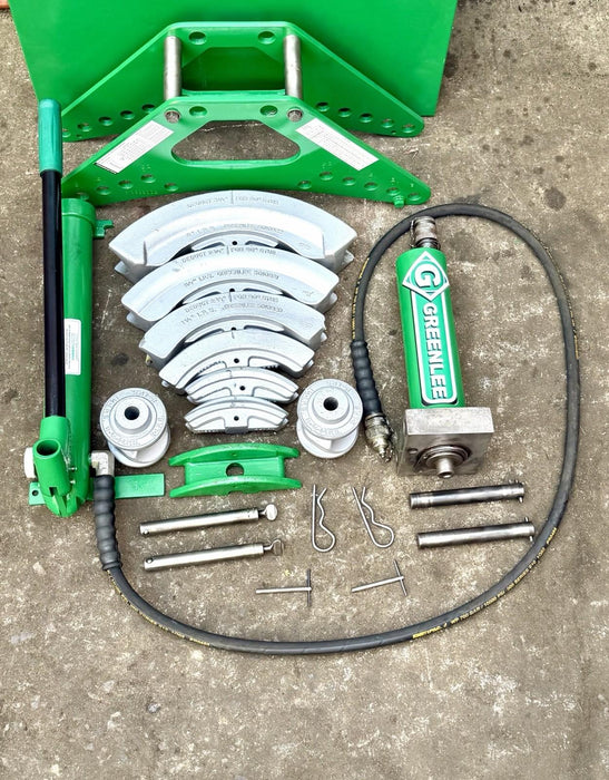 Greenlee 880 1/2" - 2" Rigid Hydraulic Conduit Pipe Bender & Pump Refurb. BG5