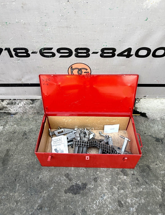 MATHEY DEARMAN D232SS STAINLESS STEEL CHAIN PIPE ALIGNMENT CLAMP 5ft , 4-16” #2