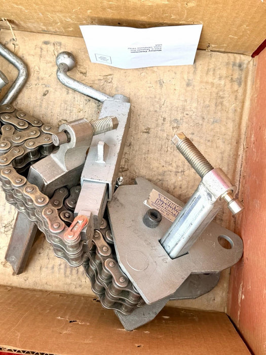 MATHEY DEARMAN D232SS STAINLESS STEEL CHAIN PIPE ALIGNMENT CLAMP 5ft , 4-16” #2
