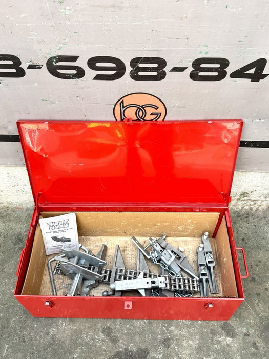 MATHEY DEARMAN D232SS STAINLESS STEEL CHAIN PIPE ALIGNMENT CLAMP 5ft , 4-16” #3