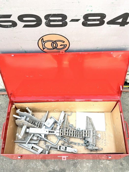 MATHEY DEARMAN D232SS STAINLESS STEEL CHAIN PIPE ALIGNMENT CLAMP 5ft , 4-16” #4