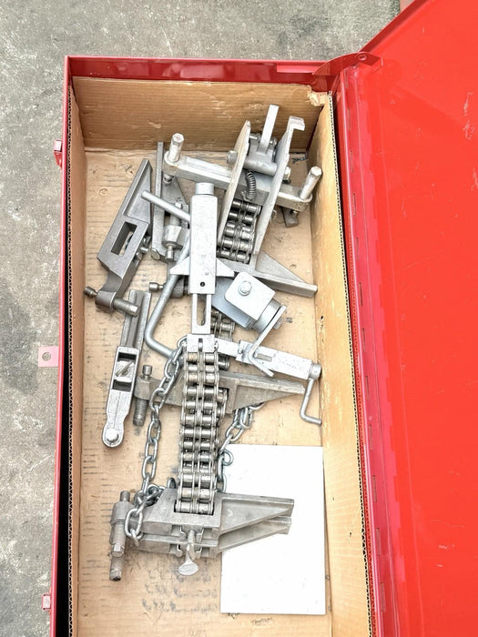MATHEY DEARMAN D232SS STAINLESS STEEL CHAIN PIPE ALIGNMENT CLAMP 5ft , 4-16” #4