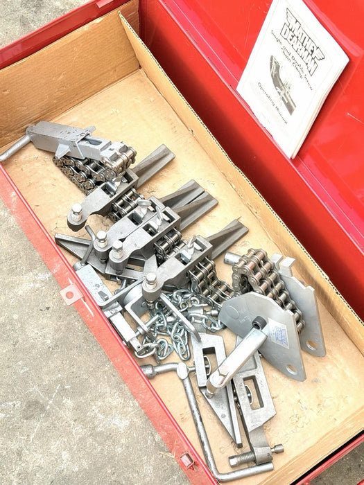 MATHEY DEARMAN D232SS STAINLESS STEEL CHAIN PIPE ALIGNMENT CLAMP 5ft , 4-16” #5