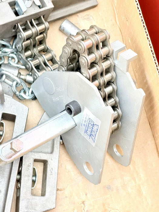 MATHEY DEARMAN D232SS STAINLESS STEEL CHAIN PIPE ALIGNMENT CLAMP 5ft , 4-16” #5