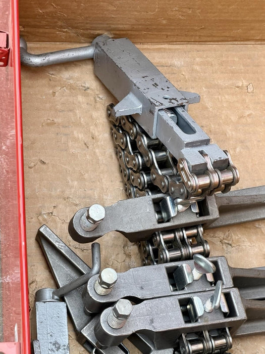 MATHEY DEARMAN D232SS STAINLESS STEEL CHAIN PIPE ALIGNMENT CLAMP 5ft , 4-16” #5