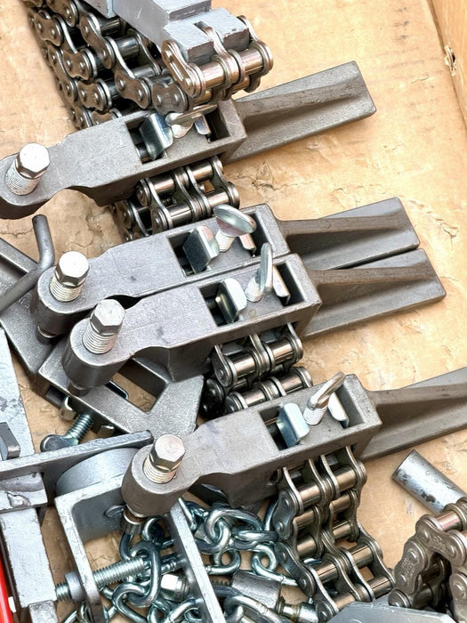 MATHEY DEARMAN D232SS STAINLESS STEEL CHAIN PIPE ALIGNMENT CLAMP 5ft , 4-16” #5