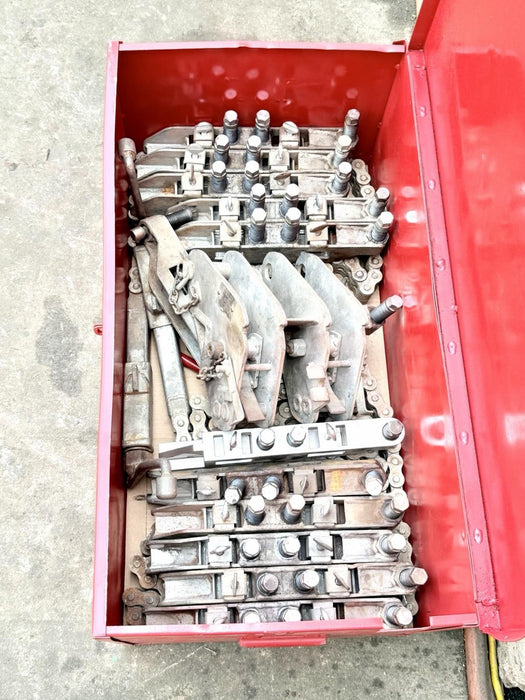Mathey Dearman RPCL-1048 Chain Pipe Weld Alignment Clamp 15 feet long 10-48”