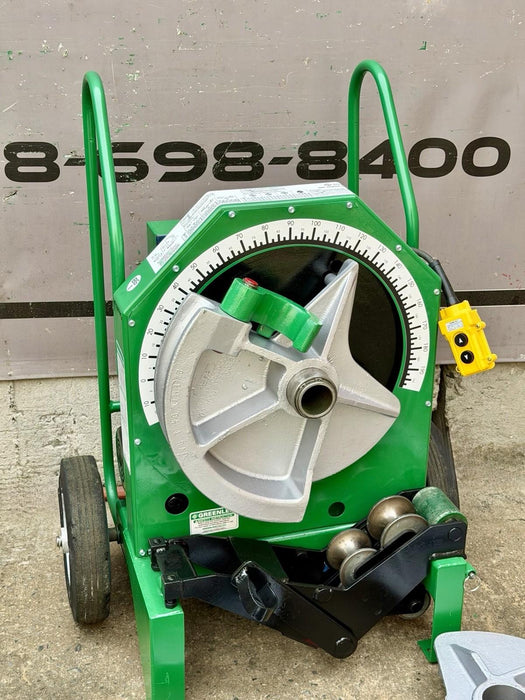 Greenlee 555 Conduit Pipe Bender 1/2"-2" EMT Shoes & Rollers NEW BOARD! BG1