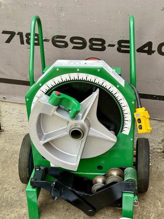 Greenlee 555 Conduit Pipe Bender 1/2"-2" EMT Shoes & Rollers NEW BOARD! BG1