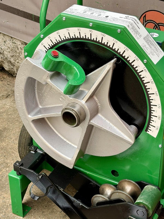 Greenlee 555 Conduit Pipe Bender 1/2"-2" EMT Shoes & Rollers NEW BOARD! BG1
