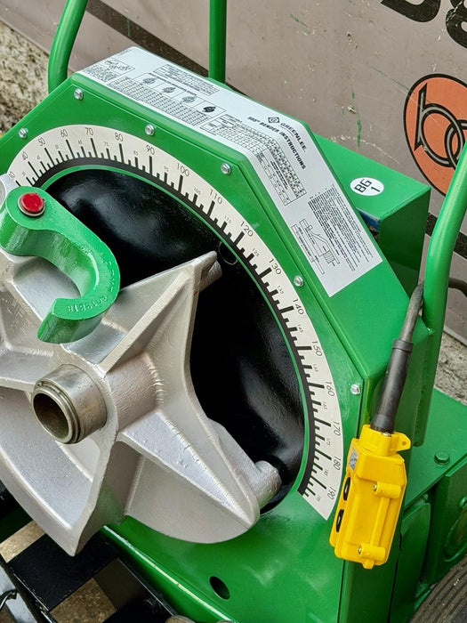 Greenlee 555 Conduit Pipe Bender 1/2"-2" EMT Shoes & Rollers NEW BOARD! BG1