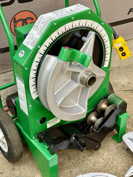 Greenlee 555 Conduit Pipe Bender 1/2"-2" EMT Shoes & Rollers NEW BOARD! BG1