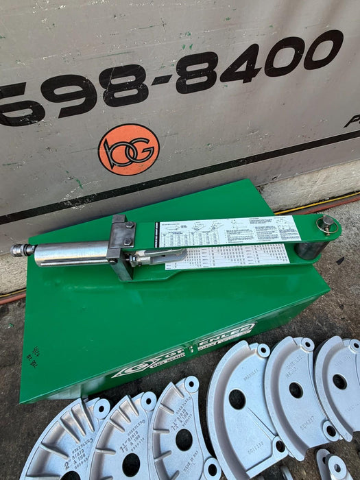 Greenlee 882 Flip Top Hydraulic Bender 1-1/4”-2” EMT Rigid IMC *NICE* 4/27 #2