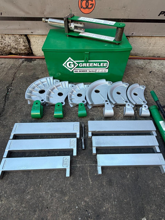 Greenlee 882 Flip Top Hydraulic Bender 1-1/4”-2” EMT Rigid IMC *NICE* 4/27 #3
