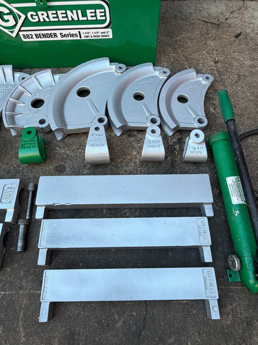 Greenlee 882 Flip Top Hydraulic Bender 1-1/4”-2” EMT Rigid IMC *NICE* 4/27 #3