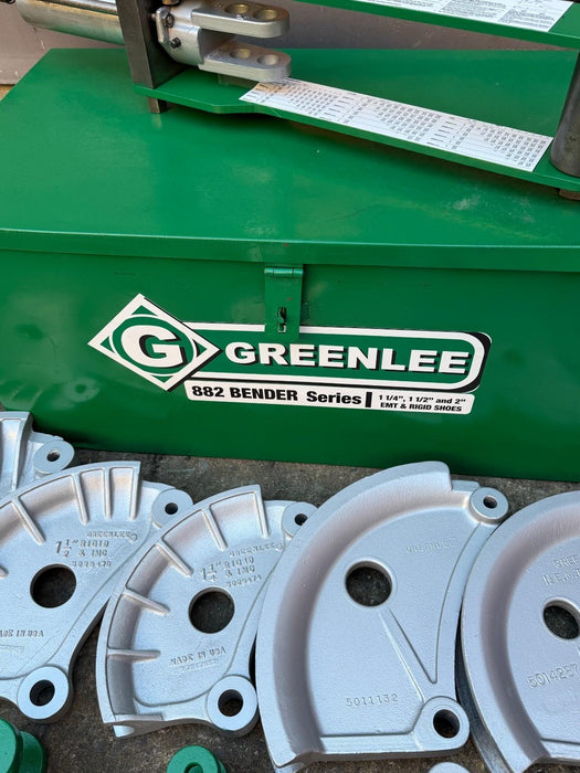 Greenlee 882 Flip Top Hydraulic Bender 1-1/4”-2” EMT Rigid IMC *NICE* 4/27 #3