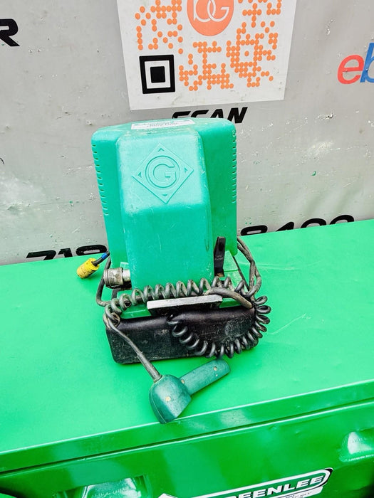 GREENLEE 881CT CAM TRACK Conduit Pipe Bender 2-1/2-4" EMT RIGID IMC, PUMP, TABLE