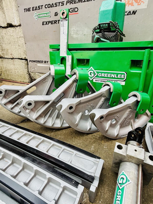 GREENLEE 881CT CAM TRACK Conduit Pipe Bender 2-1/2-4" EMT RIGID IMC, PUMP, TABLE